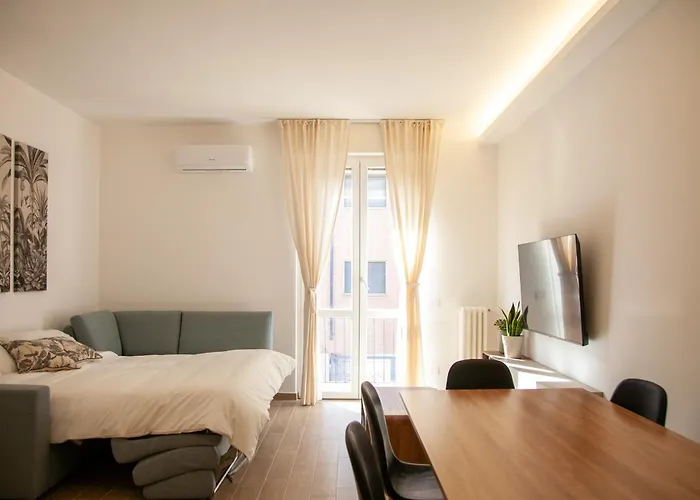 Apartment Luxury San Siro Apartment, 5 Min Metro, Balcony & Fast Wifi Mailand